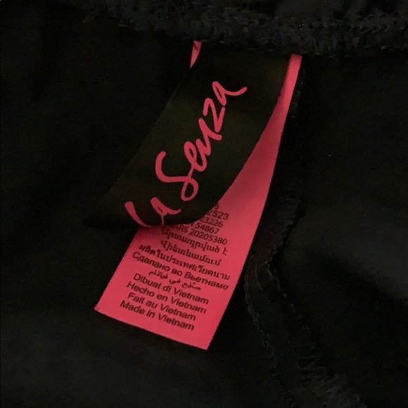 NWOT La Senza SILK Pajama Set NAVY XS - Picture 8 of 8